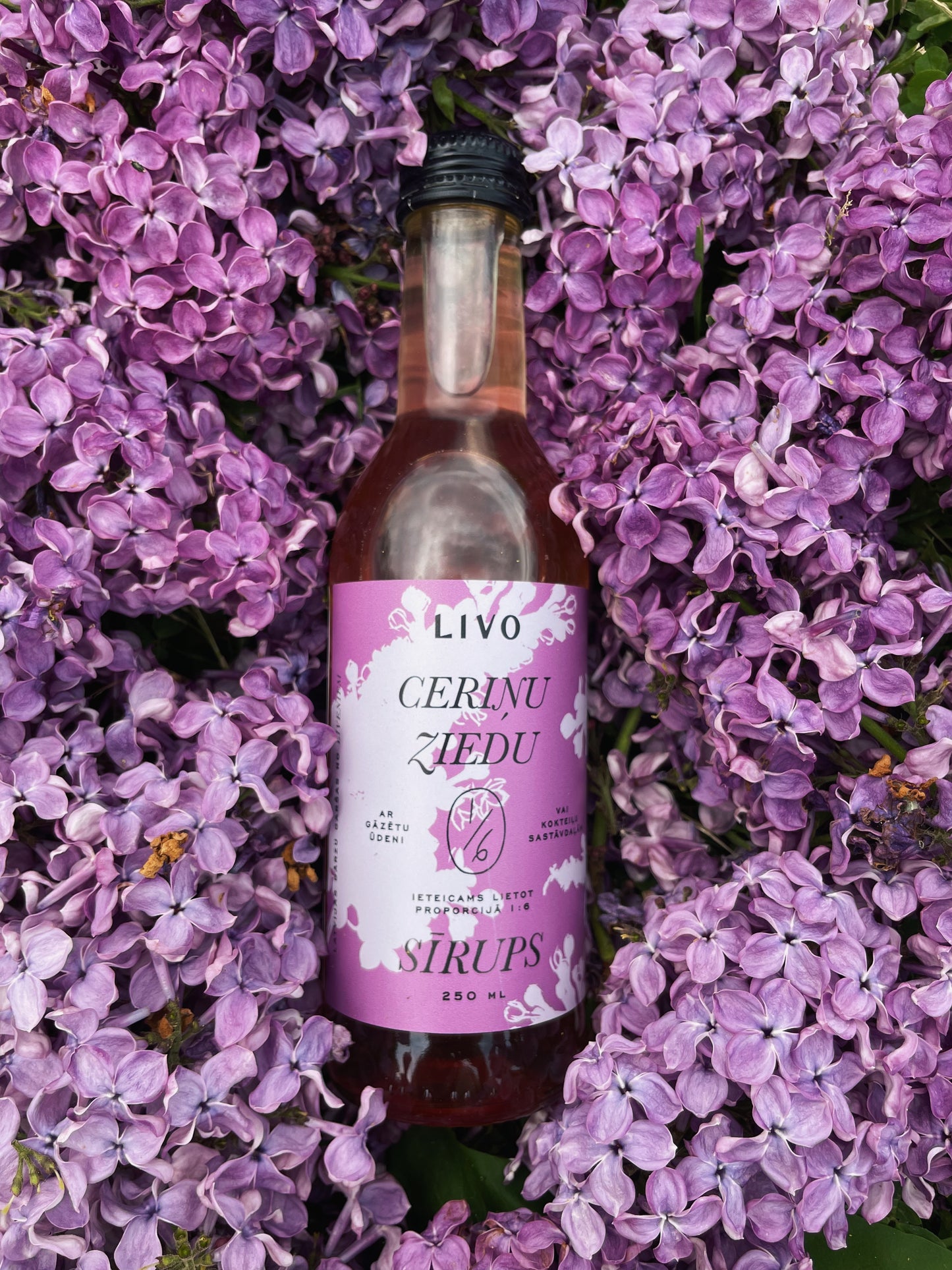 Ceriņu ziedu sīrups