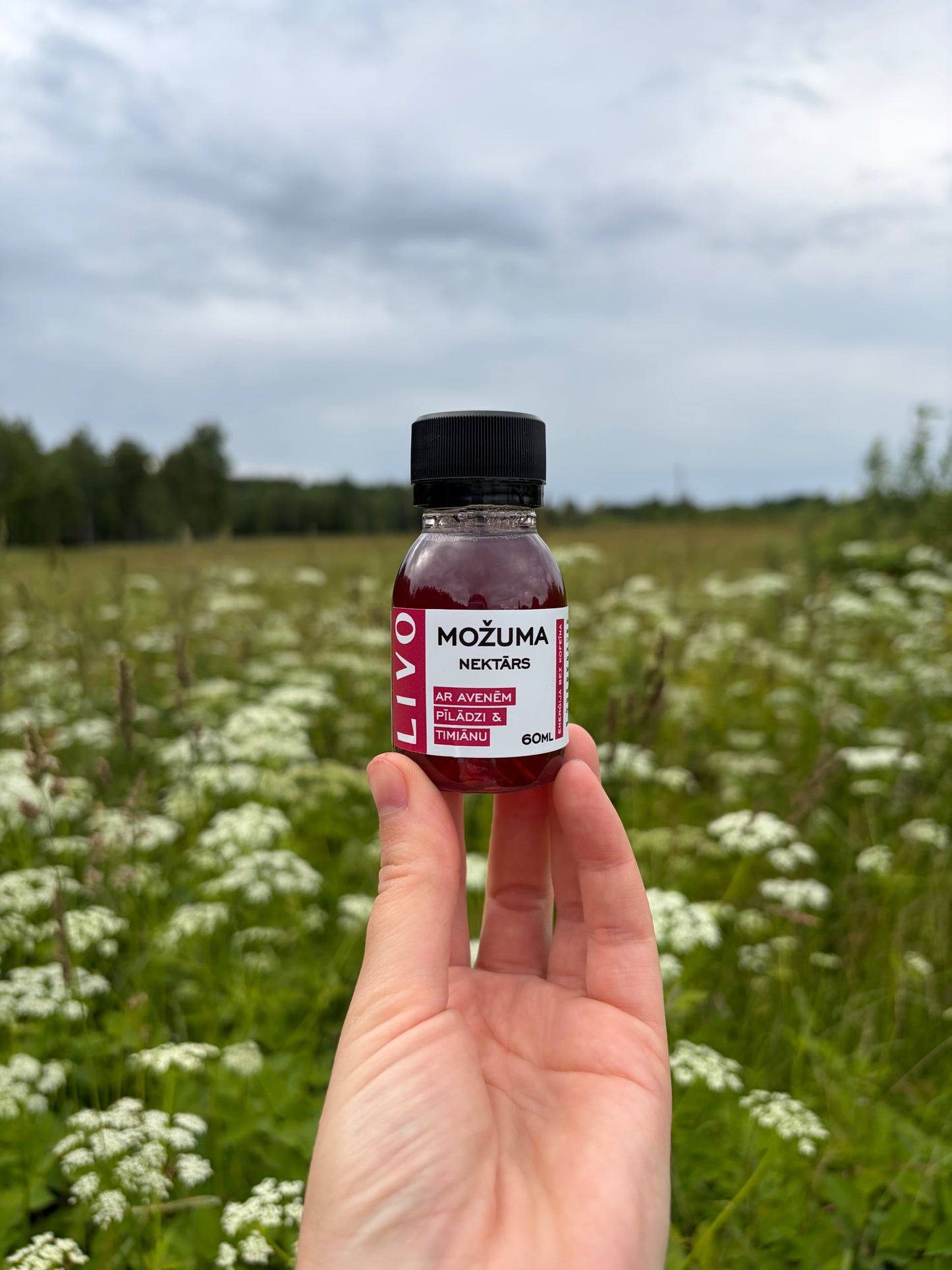Možuma nektārs Avenes - pīlādzis - timiāns 60ml