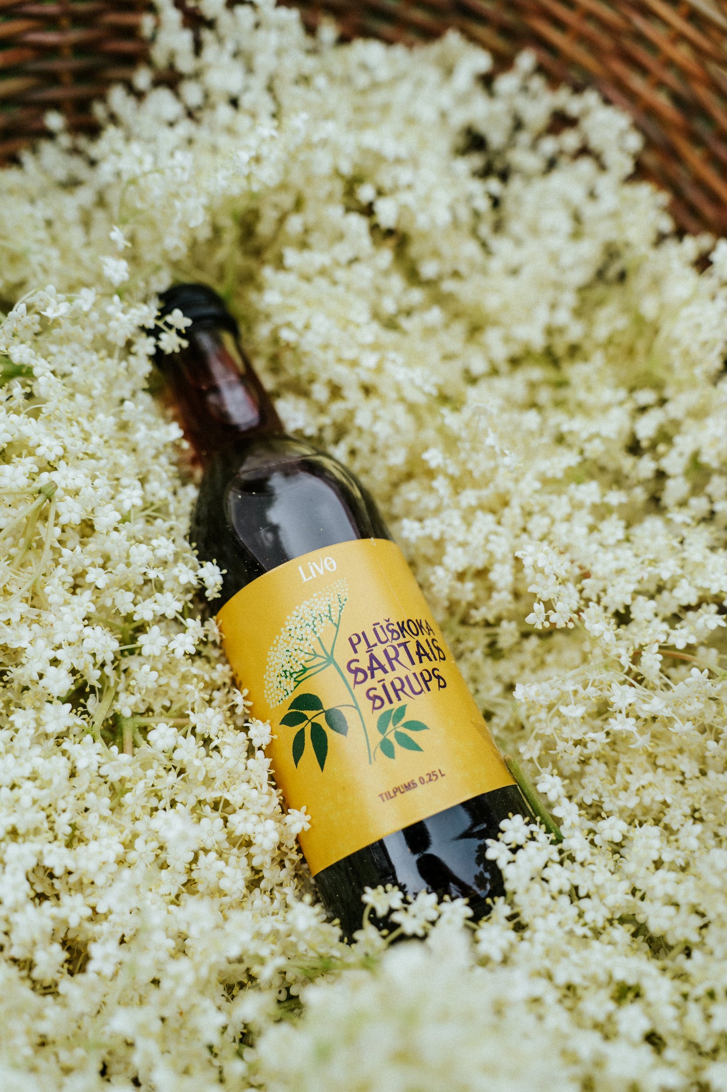 Plūškoka sārtais sīrups